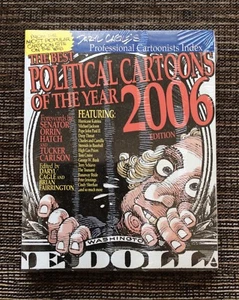 NEW SEALED SIGNED 2006 Limited (633/1100) Best Political Cartoons, Daryl Cagle - Picture 1 of 3