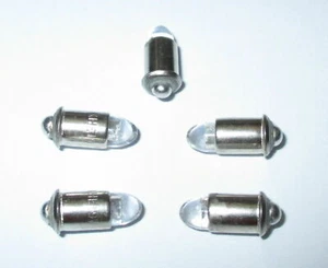 LED Ersatzlampen MS4 Sockel  16-24V  -  5 Stück   "NEU" - Bild 1 von 1