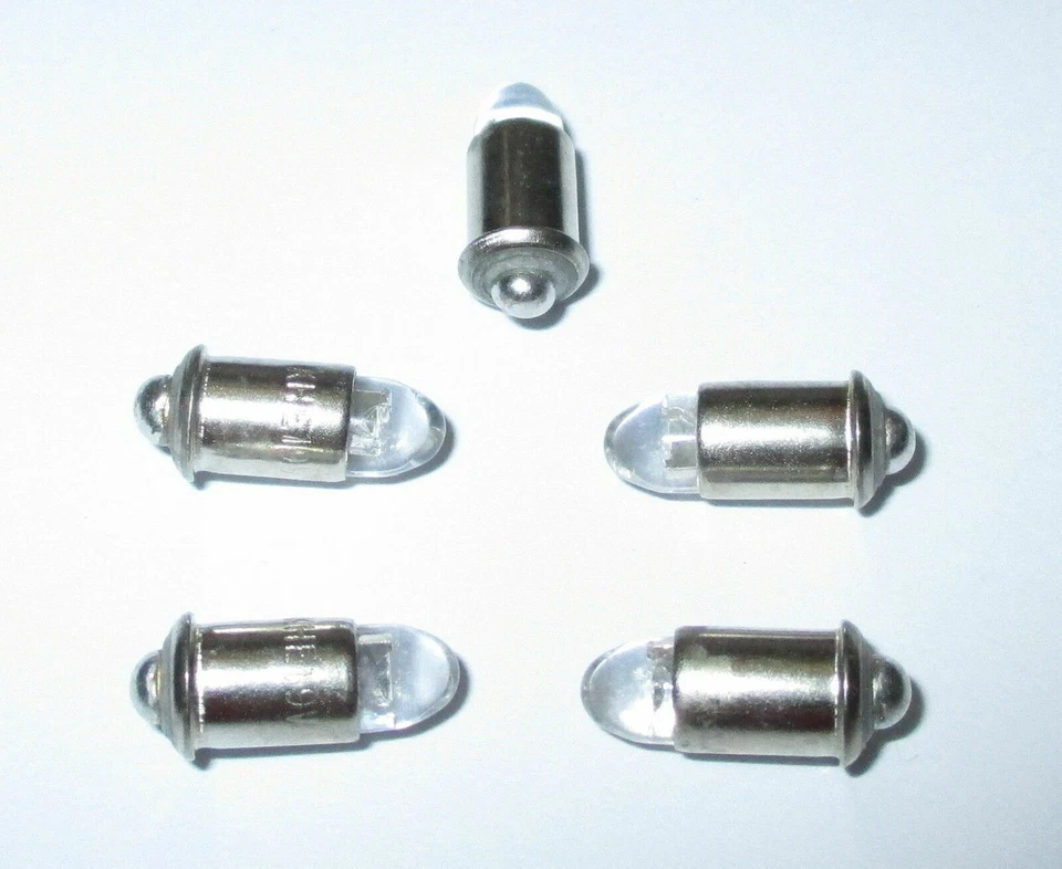 LED Ersatzlampen MS4 Sockel  16-24V  -  5 Stück   "NEU" - Bild 1 von 1