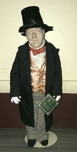 W. C. Fields Puppe 1991 Hamilton Geschenke mit Etikett 18 Zoll personalisierter Sockel - Bild 1 von 8