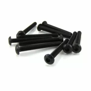 TRB RC 3 x 25 mm Botón Cabezal Tapa Tornillo 12,9 Aleación Rígida Acero (10) - Imagen 1 de 1
