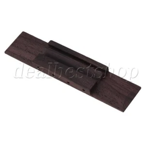 3PCS Rosewood Ukulele Guitar Bridge Replacement 25x90mm - Picture 1 of 2