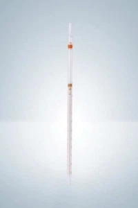Hirschmann wide mouth graduated 2ml glass pipette - pack of 4 - Picture 1 of 3