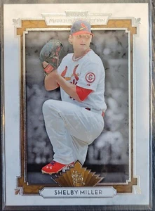 2014 TOPPS MUSEUM COLLECTION BASEBALL 29 COPPER SHELBY MILLER CARDINALS - Picture 1 of 2
