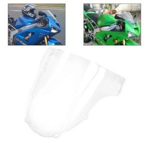 Windscreen Windshield Motorcycle Fit For Kawasaki Ninja ZX6R 636C 03-04 - Picture 1 of 18