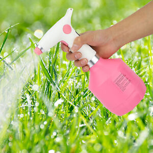 Pink USB Rechargeable Electric Spray Bottle Watering Tool For