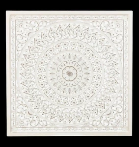 Luxen Home Metal Floral Wall Accent 31.5 x 31.5 - Picture 1 of 7