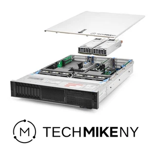 Dell PowerEdge R740 Server 2.60Ghz 36-Core 128GB RAM 2x 400GB SAS SSD + 6x 2TB - Picture 1 of 5