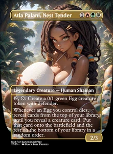 Atla Palani, Nest Tender - MTG Anime Custom - Playtest - Picture 1 of 1