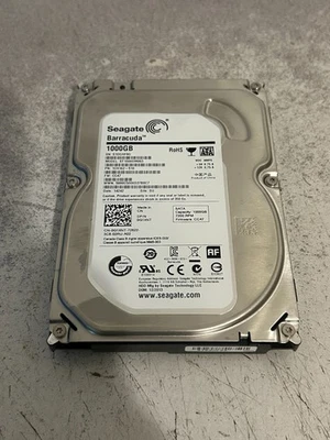 Seagate 1 TB 3.5" 7200 RPM SATA Desktop Hard Drive ST1000DM003 G1XNT Quick Ship - Image 1 of 2