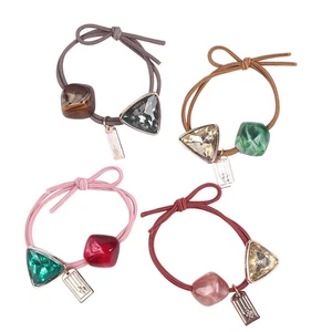 4 piezas lazo anillo para el cabello niños pequeños lazos bandas para niñas niños hombre niños anillos - Imagen 1 de 11