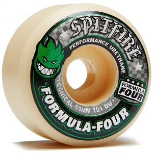 Ruedas de monopatín Spitfire Formula Four estampado verde cónico 56 mm 101a - Imagen 1 de 1