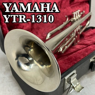 Tromba YAMAHA YTR-1310 con custodia rigida argento funzionante buone... - Immagine 1 di 4