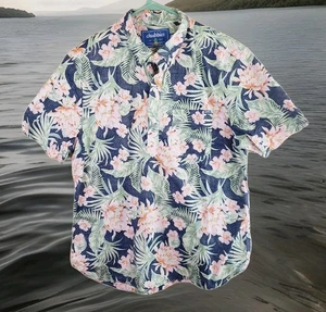 Chubbies Weekend Wear Shirt Mens Large Floral Print Half Button Pullover New - Picture 1 of 17