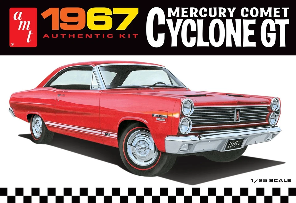 AMT 1386 MAQUETA COCHE 1967 MERCURY CYCLONE GT 1/25 - Imagen 1 de 1