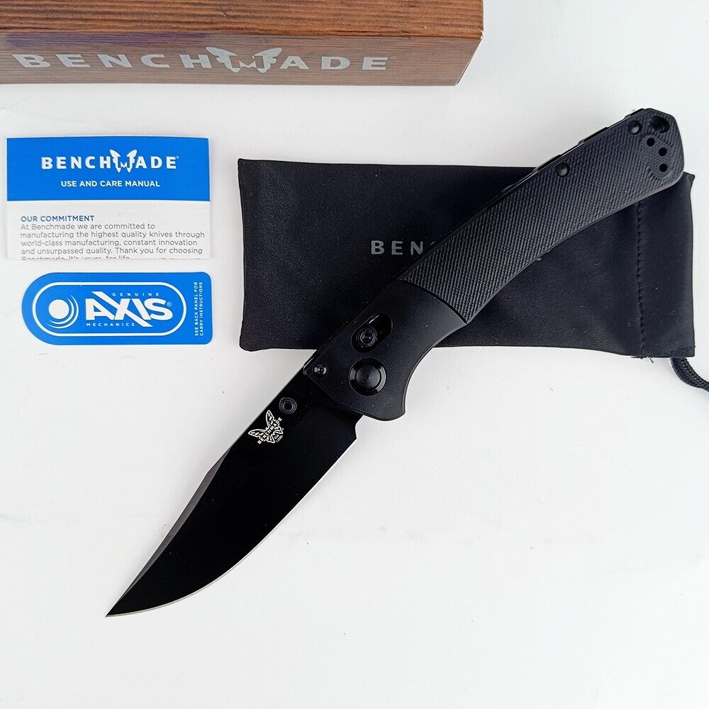Benchmade Stainless Steel Handle Pocketknife Collectible Benchmade Stainless Steel Handle Pocketknife Collectible
