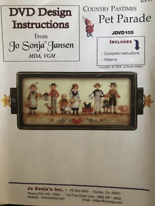 Decorative Tole Pattern Packet: Country Pastimes Pet Parade by Jo Sonja Jansen  - Picture 1 of 4