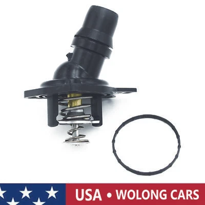 New Coolant Thermostat w/ Gasket for Honda Accord Element 2.4L 19301-RAA-A02 - Image 1 of 4