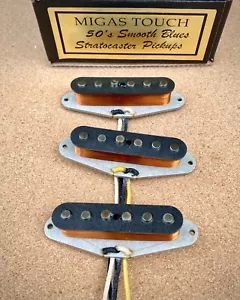 50's Stratocaster Fender Hand Wound Smooth Blues Pickups Lacquer Potted - Picture 1 of 6