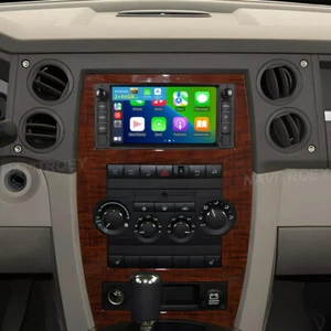 Radio estéreo para automóvil Apple CarPlay Android 15 navegación GPS para Jeep Commander 2008-2011 - Imagen 1 de 19
