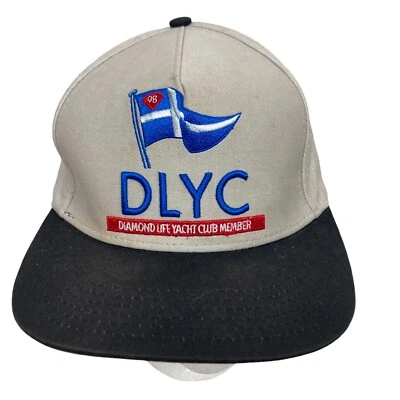 DLYC Yacht Club Diamond Supply Co Gorra de Camionero Snapback Bronceado Negro Gorra de Monopatín Foto 1 de 4
