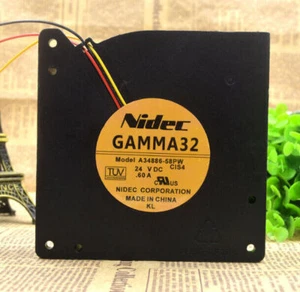 1PCS NEW NIDEC GAMMA32 12032 A34886-58PW DC 24V 0.60A cooling fan #LRR - Picture 1 of 3
