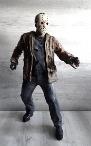Jason Voorhees Figure Freddy Vs Jason Large 19" 2005 NECA No Machete - Picture 1 of 11