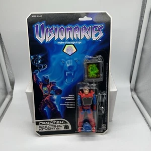 Vintage Visionaries Cryotek Spectral Knights Hasbro 1987 en tarjeta - Imagen 1 de 22