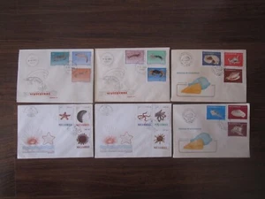 MOZAMBIQUE SEA ANIMALS FDC COVERS - Picture 1 of 1