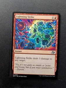 LIGHTNING STRIKE #136 MTG Aetherdrift - Picture 1 of 2