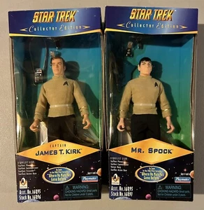 1996 STAR TREK COLLECTORS EDITION KRIK AND SPOCK FIGURES - Picture 1 of 14