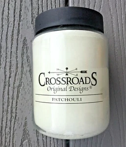 CrossRoads Candles 26oz Jar Candle - Patchouli - Burns Hours 120-140 Brand New - Picture 1 of 5