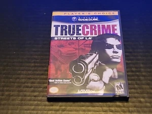 True Crime: Streets of L.A. Player's Choice Nintendo GameCube CIB W/ Snoop Promo - Picture 1 of 10