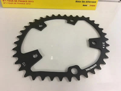 Osymetric BCD110x5 Bolt 38T Campagnolo Inner Chainring (Black) #264059 - Image 1 of 3