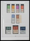 Lot 39550 MNH complete stamp collection Israel 1948-2000 in 6 Lindner albums.