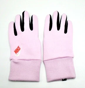 Nike Youth Club Fleece Gloves Youth Medium Pink Foam/Black/White - Picture 1 of 4