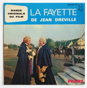 PIERRE DUCLOS & LAURENT La Fayette französisch 1962 OST Philips 432741 BE Vinyl EP - Bild 1 von 2