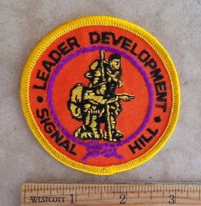 Pfadfinder Amerika BSA Patch Signal Hill (NWSC, Chicago) führende Entwicklung - Bild 1 von 1