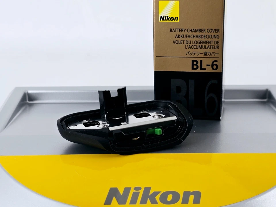 🌸[Sin usar] Cubierta de cámara de batería Nikon BL-6 para D6 D5 D4S D4 de JAPÓN Foto 1 de 4