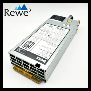 750W Dell Fuente de Alimentación para Server D750E-S1 80Plus Platino DPS-750AB-2 - Imagen 1 de 1