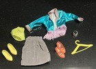 Jem And The Holograms Danse Fringe Jacket Mixed Lot Skirt Yellow Shoes Hanger