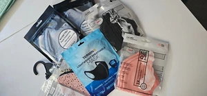 Konvolut (16) Neu Stoff Wiederverwendbar Schutz Gesichtsmasken OVP Waschbar - Bild 1 von 7