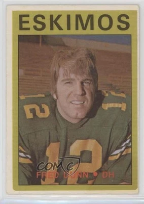1972 O-Pee-Chee Canadian Football League Fred Dunn #102 Rookie RC - Image 1 of 2