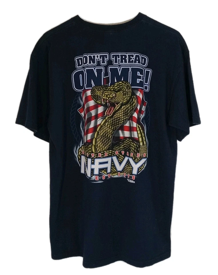 Camiseta de hombre grande Don't Tread On Me Snake diseño 7,62 de Estados Unidos Foto 1 de 3