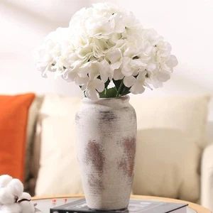 Rustic Vase, Farmhouse Flower Vase, Ceramic Vase, Pottery Vase for Home Decor... - Picture 1 of 7