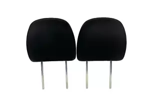 ✅ 08-12 FORD ESCAPE MARINER TRIBUTE FRONT SEATS HEADREST *BLACK* CLOTH PAIR x2 - Picture 1 of 6