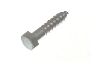New 2,500 Hexagon Hex Head Coach Screw BZP Zinc Plated Steel Fixing M6 X 30mm - - Picture 1 of 1