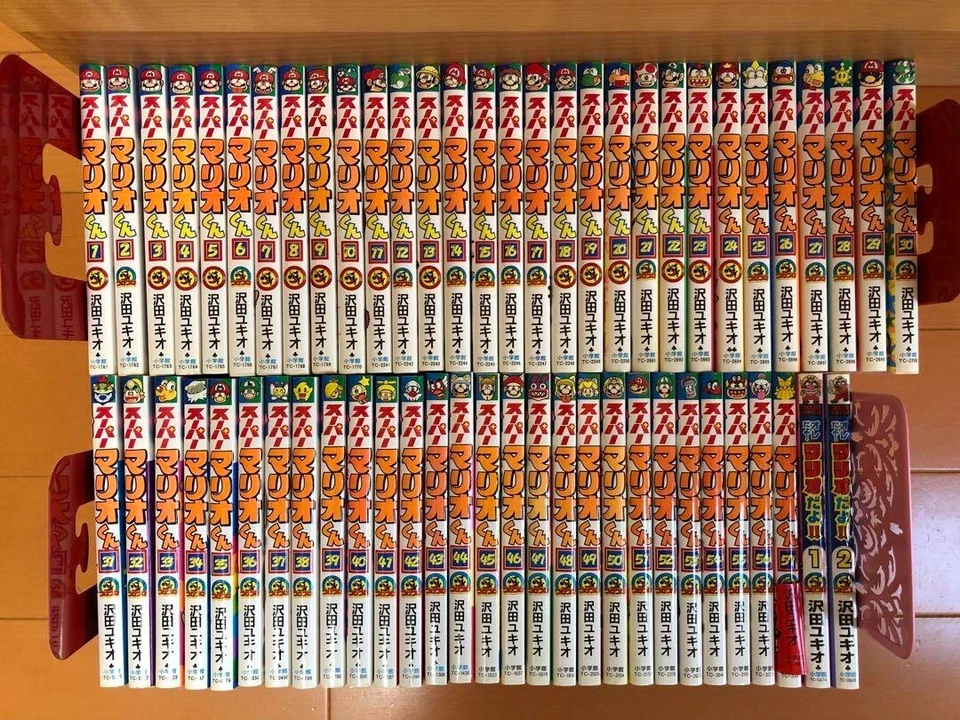 Juego de 4 cómics manga japoneses Super Mario Kun Vol.1-50 de Japón Foto 1 de 2