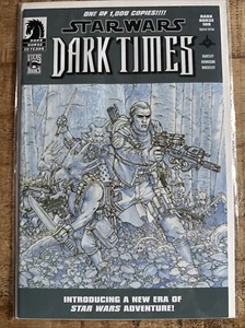 STAR WARS DARK TIMES #1 DARK HORSE 100 SPECIAL EDITION - Picture 1 of 3