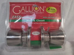 Gallion Hall and Closet doorknobs - NEW - Picture 1 of 6